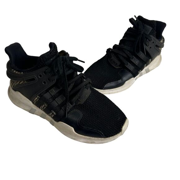Adidas EQT Support ADV Black Gray Size 5.5 - Picture 1 of 5